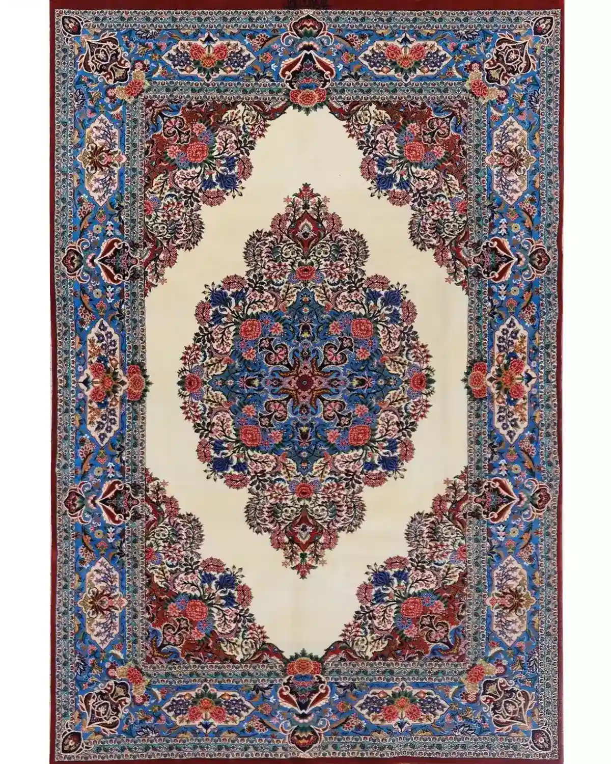 Ivory Royal Harmony — Tapis de Kashan noué main