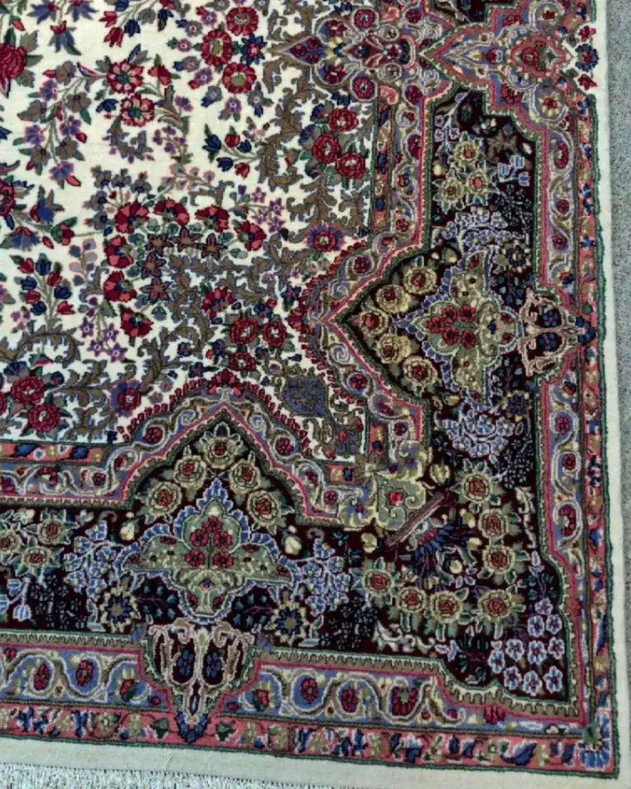 Kerman Persian Handmade Rugs — Rose Garden — 200 × 300 cm × 2 — Pair — image 3