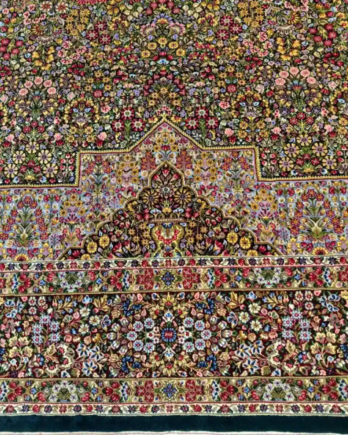 Kerman Persian Handmade Carpets — Emerald Garden — 250 × 350 cm × 2 — Pair — image 2