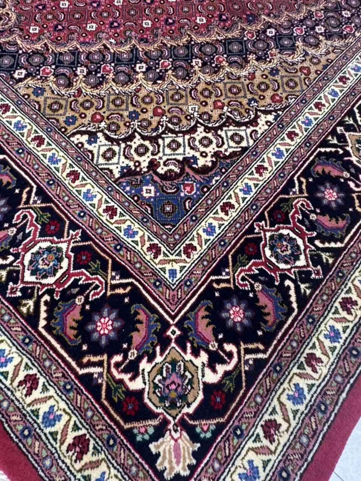 Ardabil Persian Hand-Knotted Carpets — Crimson Medallion — 250 × 350 cm × 2 — Pair — image 2